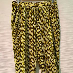 Carolina Herrera silk pants